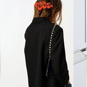 OSSA NEW YORK freshwater, pearl phone chain